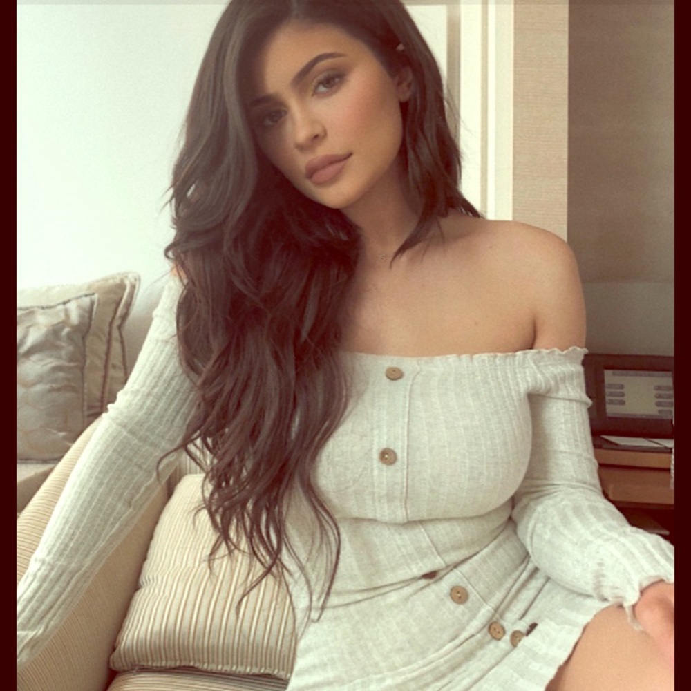 Off the Shoulder Mini Dress-Oatmeal